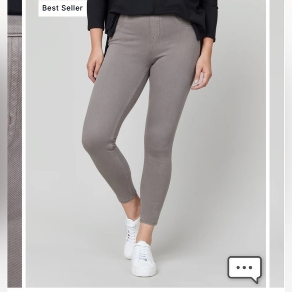 SPANX jean-ish Ankle Leggings in Grey